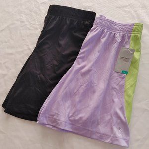 BUNDLE OF 2 - GIRLS XL DANSKIN NOW ATHLETIC SHORTS